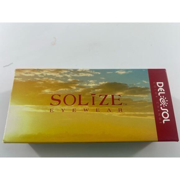 Del Sol Solize Sunglasses Color Changing Unisex Summer Beach Glasses New - Picture 6 of 6